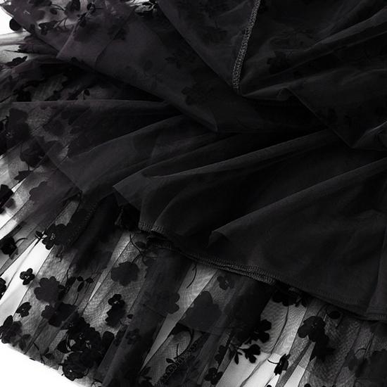 Flokowanie siateczkowa półspódniczka damska letnia średniej długości wąska drapowana spódnica z przędzy Super wróżka plisowana spódnica moda odzież damska