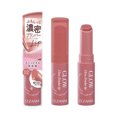 Glow Fondue Lipstick 02 Lazy Rose 2.8g - Intense Shine Lip Plumper, Melting Formula, Makeup Effect