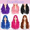 Long Wavy Synthetic Wig With Natural Look For Fashion Enthusiasts And Cosplay