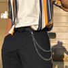Chaîne de Taille Métal Mode Style Punk Accessoires Jeans Pendentif Hip-hop Chaîne de Pantalon Polyvalente