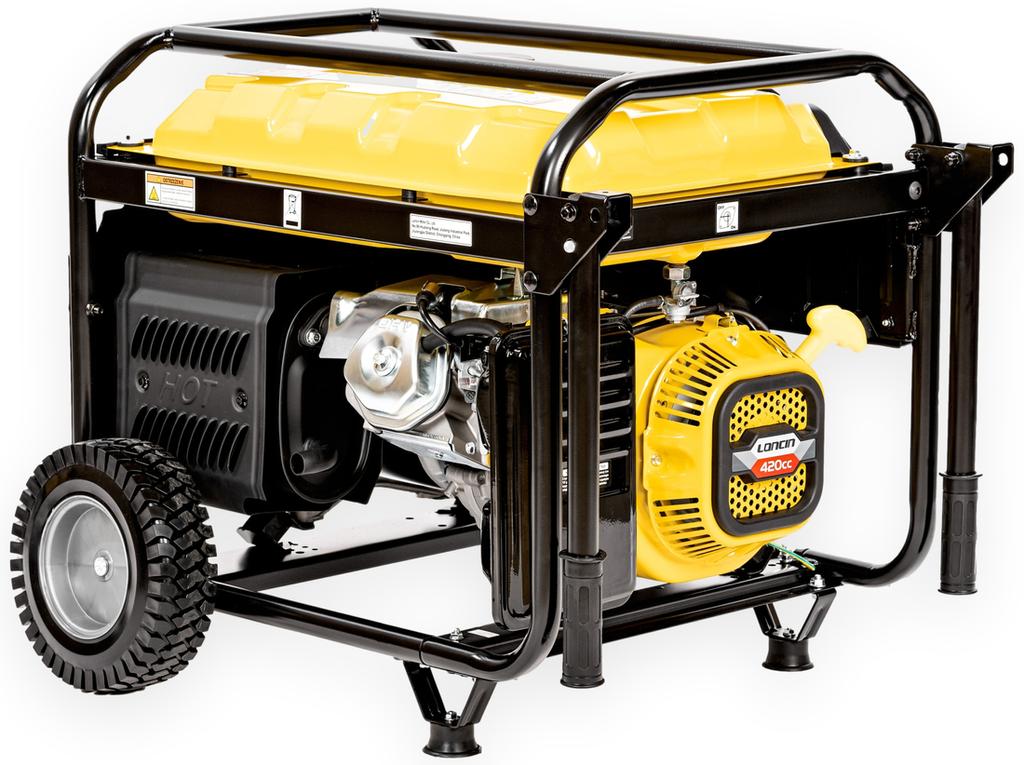 Loncin Lc8000D-As-1F Mocny Agregat Generator Prądotwórczy 230V Avr 6,5Kw - Ewimax