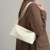 Boston pillow bag underarm leather messenger bag women's summer leather women's model with zipper commuter shoulder bag