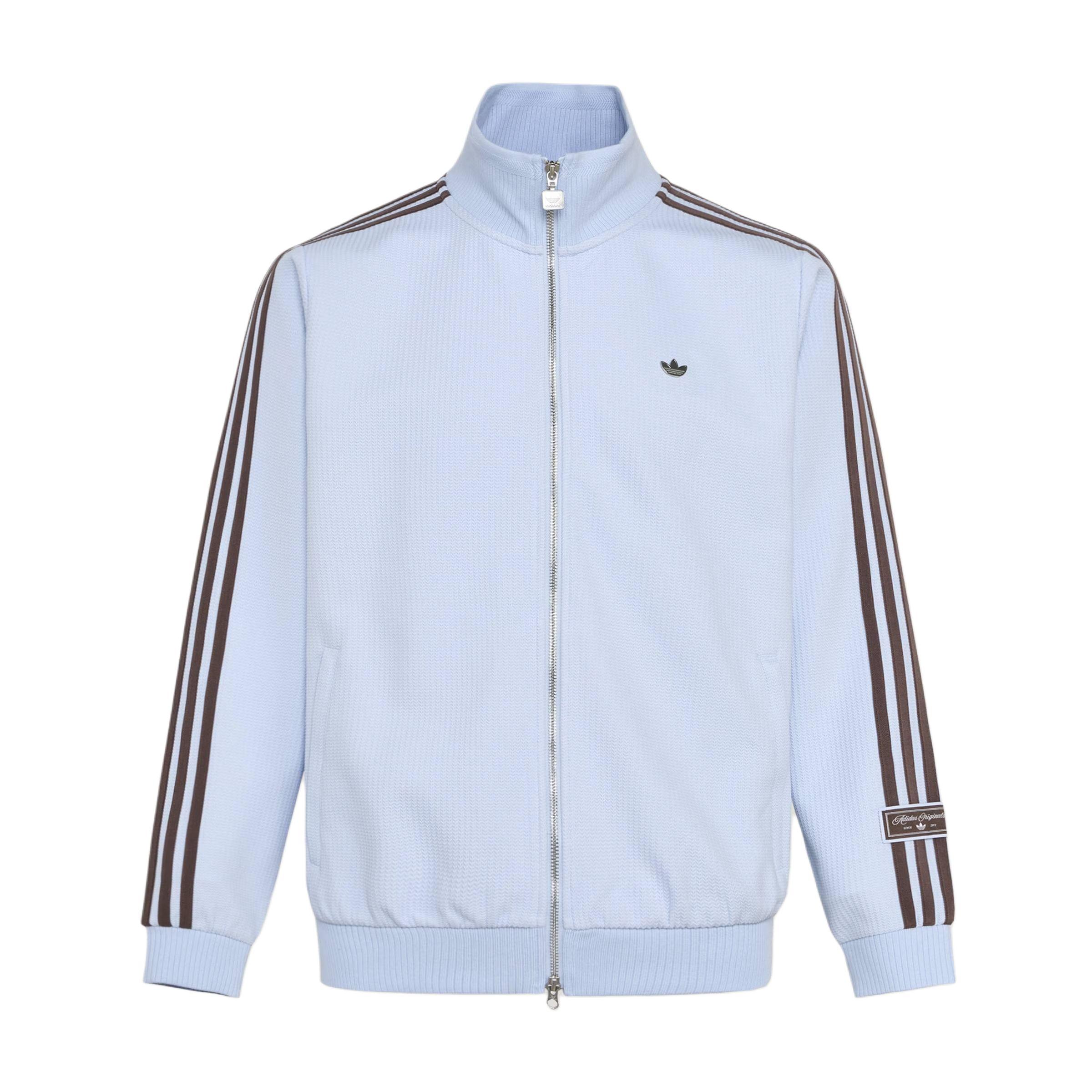 Adidas Originals Beckenbauer Casual Sports Zip Stripe Long Sleeve Jacket Unisex Jackets KV8870 L