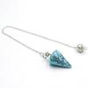 Natural Hexagonal Crystal Pyramid Pendant