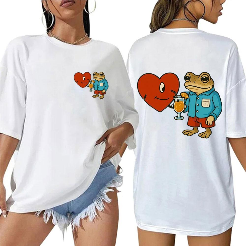 

Bad Bunny Debi Tirar Mas Fotos DTMF T Shirt Fashion Hip Hop Vintage O-Neck T-Shirts Men Women Cotton Oversized T-shirt S