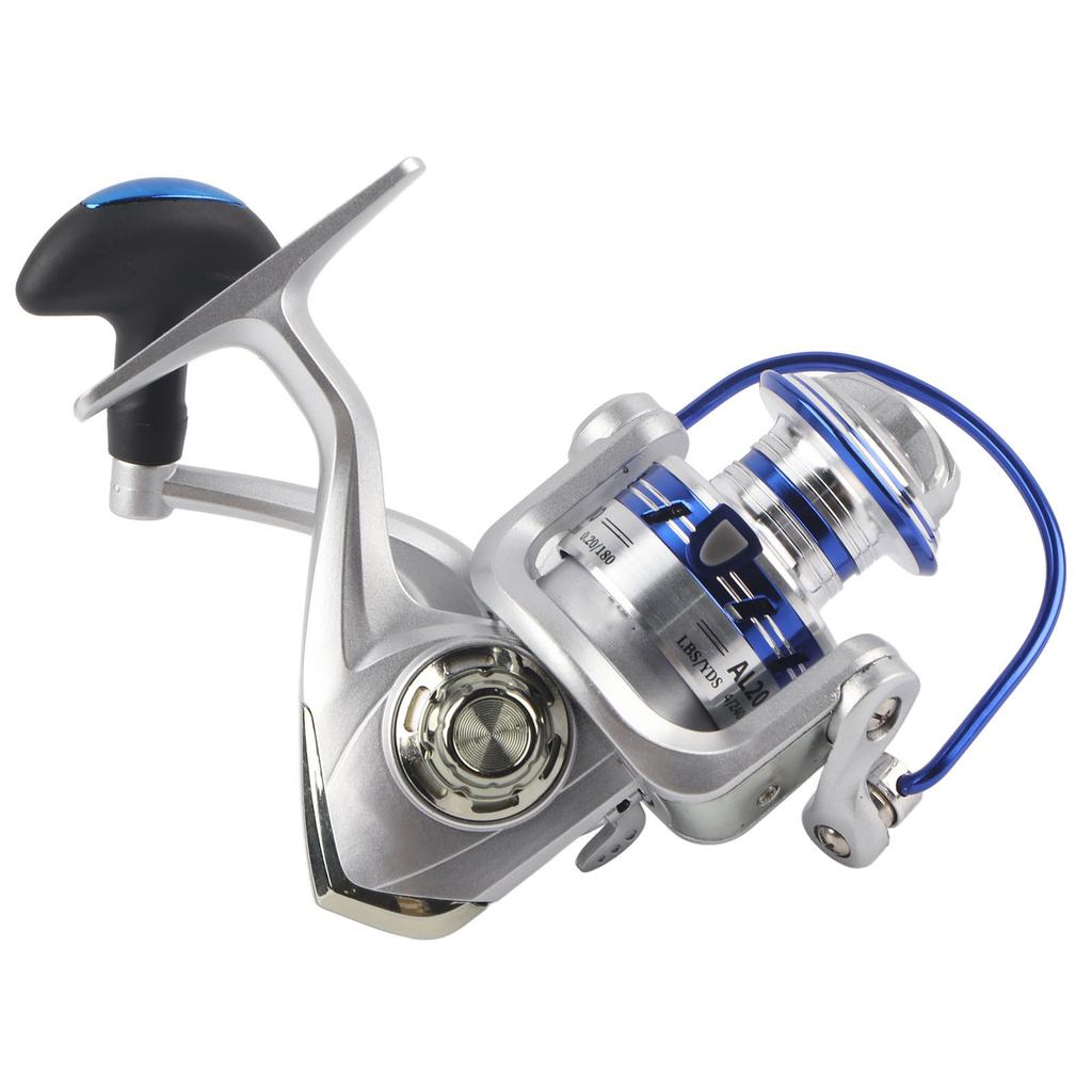 Salt Freshwater Metal Heavy Duty Lightweight Casting Spinning Fishing Reel Tackle (AL2000)