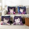 C-Columbina G-Genshin I-Impact Pillow Cover Sofa Cushion Cover Home Room Decoration Children Gift
