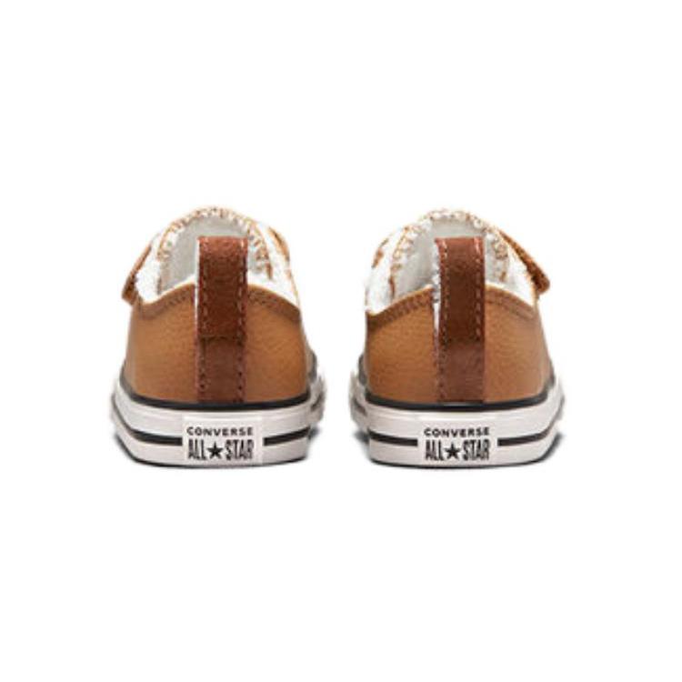Converse Chuck Taylor All Star Easy On Comfortable Low Top Canvas Shoes Brown Infant And Toddler A03181C