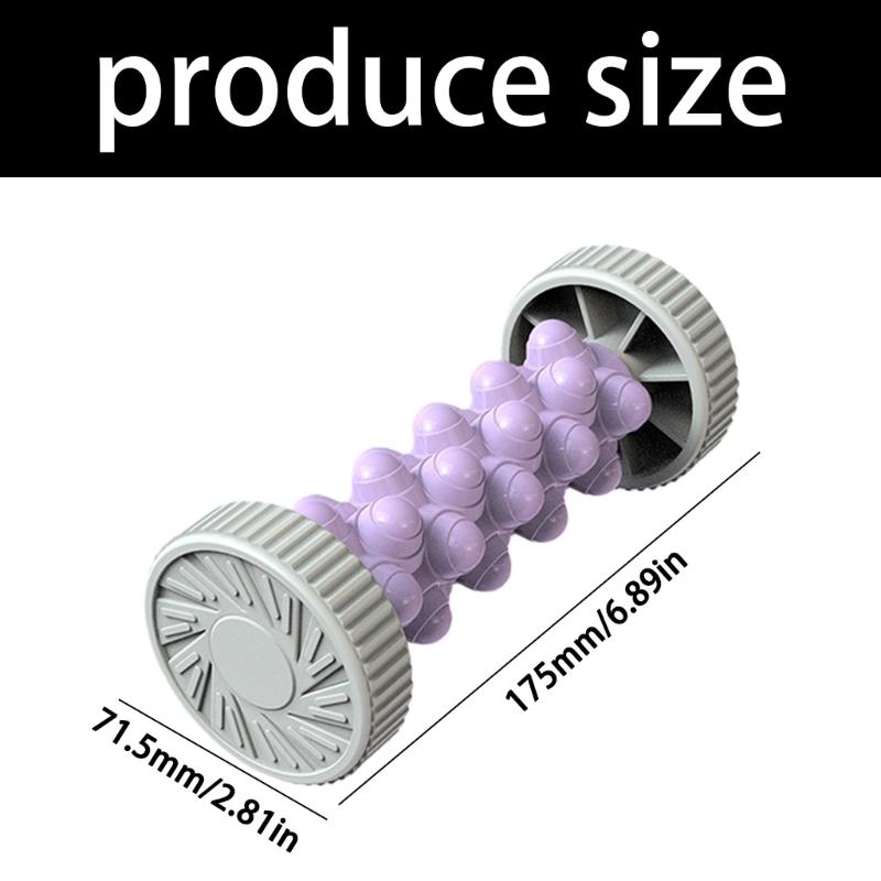 Deep Tissue Muscle Massager Roller Fitness Muscle Relaxation Rolling Stick For Dormitory Homes Work Area Gym Enduring