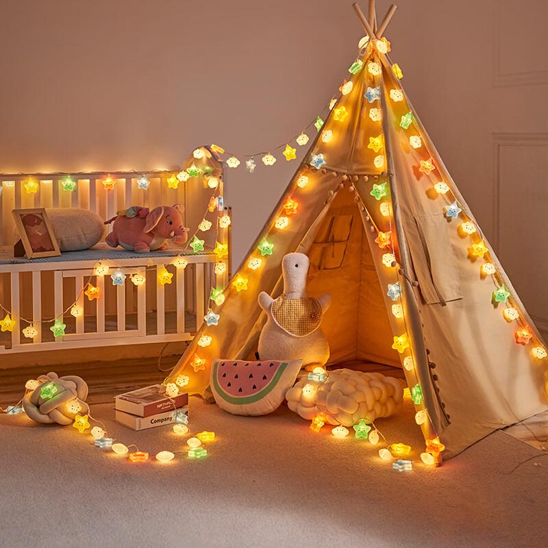OEING Rainbow Cloud String Lights