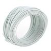 Electro Galvanized Iron Wire 0.9 40m Round Sturdy Flexible PVC Coated Binding Tie Wire White