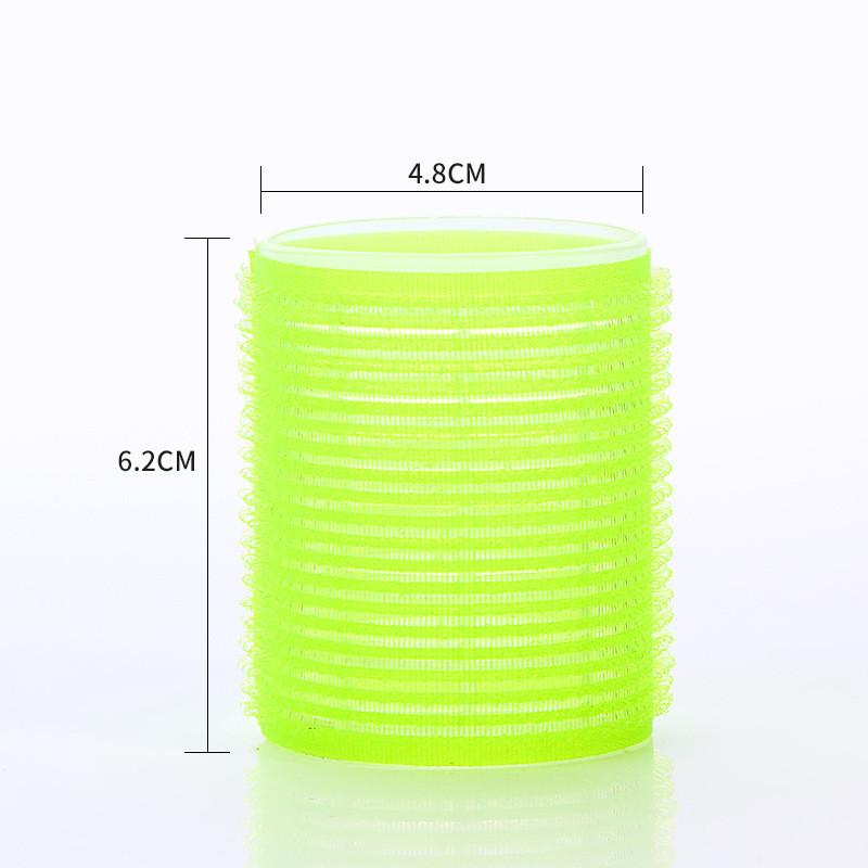 Self-Grip Hair Rollers Heatless Hair Curlers No Heat Hair Bang Volume Self-adhesive Hook Loop DIY Styling Tool