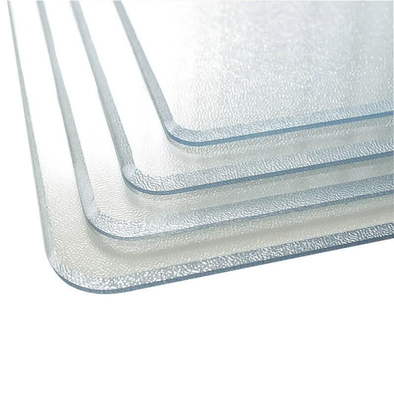 Clear PVC Table Protector Mat