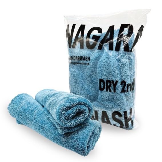 

wash while Dry Second Set of 2 Wiping Microfiber Medium Towel Cloth Absorbent and Quick Drying for Light Colored Cars [Car washing] ``Definitive