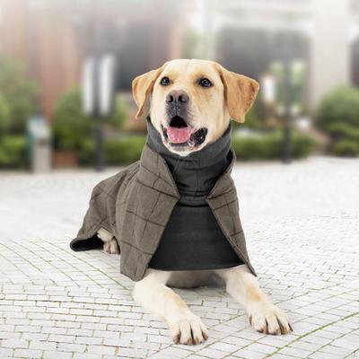 Cozy Dog Jacket for Medium and Large Dogs with Harness Opening - Winter Outerwear Park