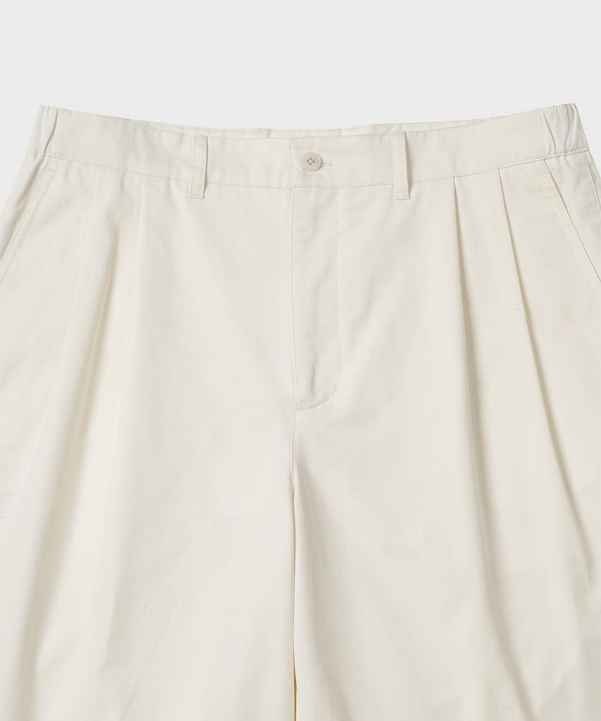 Teildeon Giorgio Wide Chino Shorts White