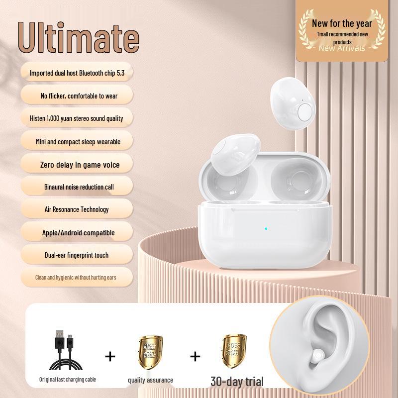 Cemreo Mini Wireless Bluetooth Earbuds 2024, Bluetooth 5.3 HiFi Sound.