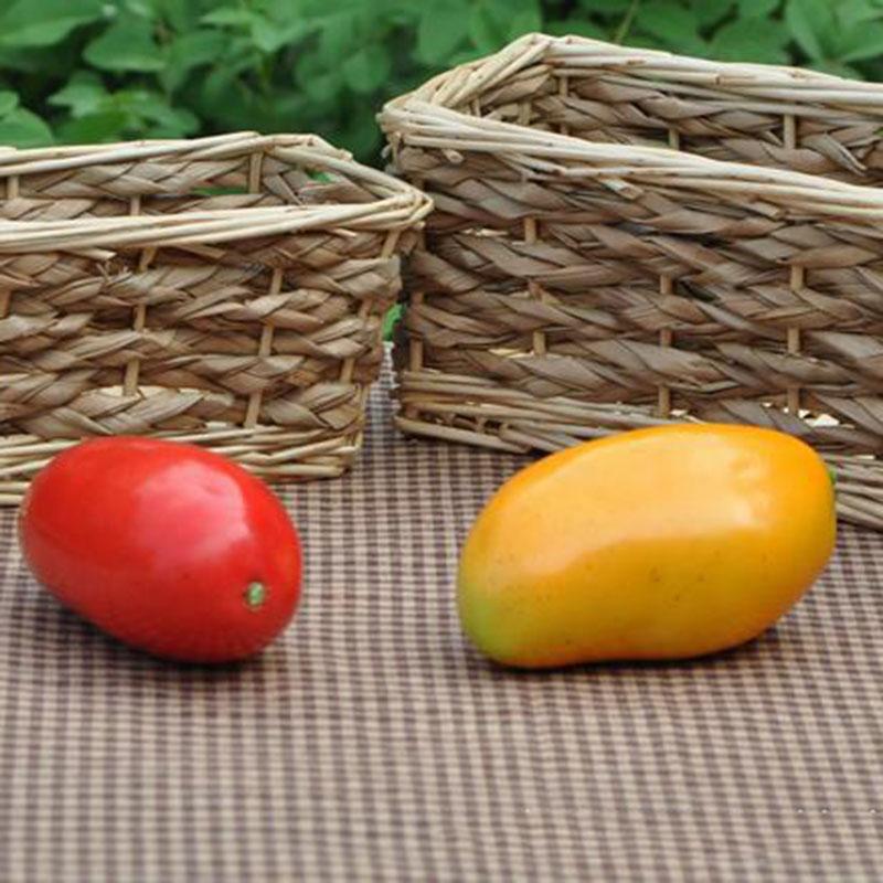 Fake Fruit 9cm Plastic Simulation Fruit and Vegetable Food Photography Props Apple Carrot Lemon Early Education Model Crafts