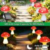 Solar Mushroom Lights for Garden Decor Waterproof Outdoor Garden Mushroom Lamp Solar LED Fairy Lights for Patio Path Yard Lawn