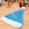 Xmas Hat Santa Hat Xmas Holiday Hat for Adults Unisex Velvet Comfort Hats Classical Multi for New Year Holiday Party