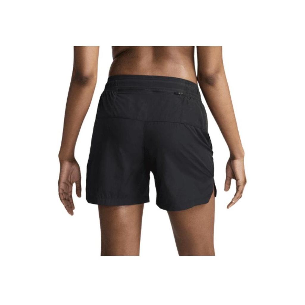 Nike X Patta SS24 Logo Comfort Outdoor Casual Mid-Waist Elastic Drawstring Shorts Unisex Bottoms Black FJ3064-010