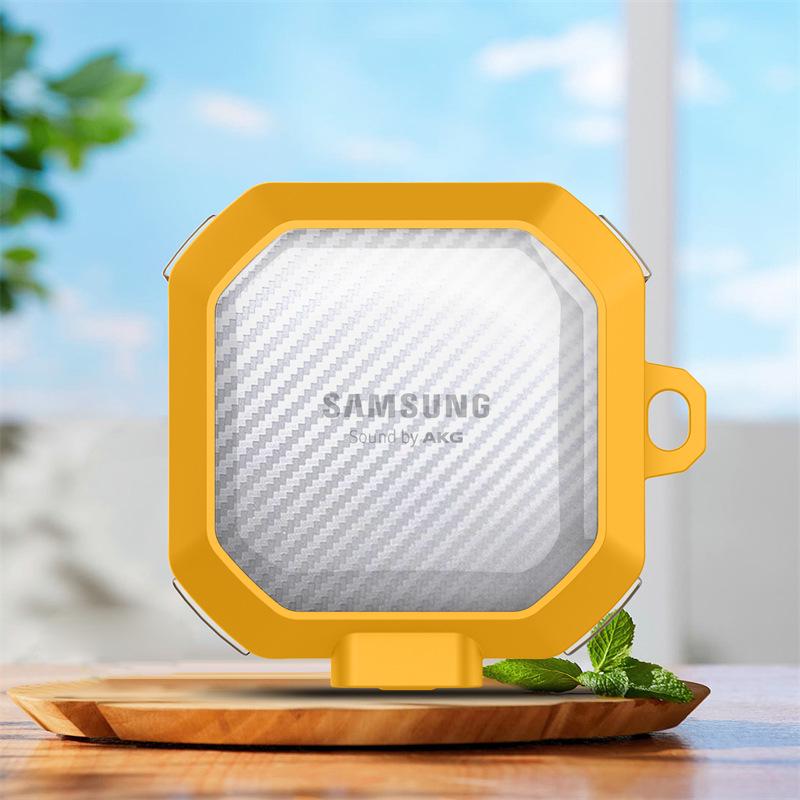 Samsung BudsCore Buds2 Pro Transparent Carbon Fiber Protective Case