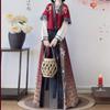 3-teiliges Hanfu-Set der Song-Dynastie für Damen, Bestickter Beizi-Taillenumhang Traditionelles Chinesisches Kostüm
