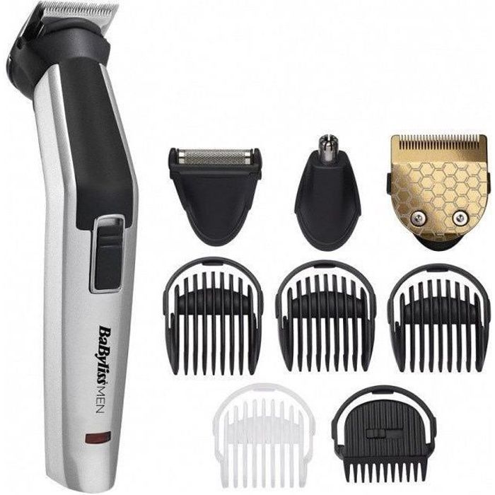 8-in-1 Mehrzweck-Trimmer Titanium - BABYLISS - MT726E - Kabellos - Trimmer 34 mm Klingen