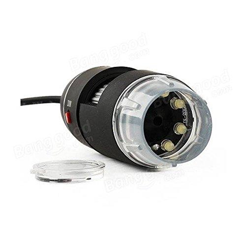 Zmart 1600X 1000X USB Microscope, Handheld Portable Digital Microscope with Interface, Electron Microscope, Bracket, 8 LEDs