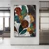 Vintage Animals and Plants Canvas Paintings Flowers Owl Birds Parrot Flamingo Wall Art Poster Pictures Print Living Room Decor