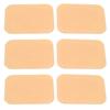 3 Pair Tattoo Eyebrow Practice Skin 3D Soft Elastic Reusable Silicone Microblading Practice Face for Eyeliner Training