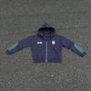 DRIPX Y2k American Retro Fashion Men Sportswear Alphabet Embroidery Zipper Hoodie Harajuku Street Goth Loose Casual Pants Hoodie Suit