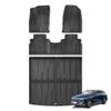 LUCKEASY Left Drive for Haval F7 2023-2026 Fuel 4WD (Russia/CIS Market) Car Floor Mats Trunk Pad TPE 3D Accessories Black