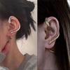 Women's Snake Stud Earrings Gold Silver Snake Ear Cuff Pierced Snake Earrings