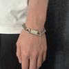 Design Matte Bracelet Classic Lock Male and Female Couples Bracelet