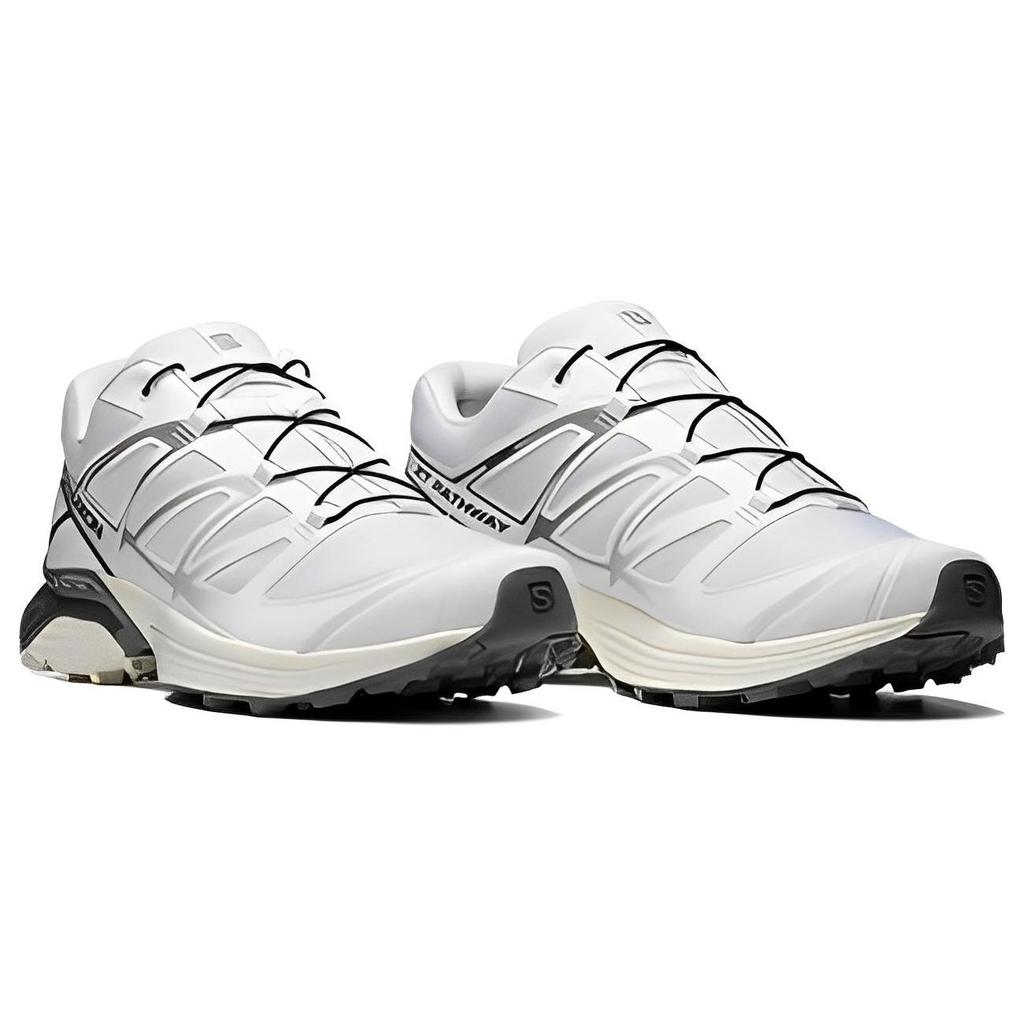 Salomon Xt-Pathway Casual Versatile Shock Absorbing Non-Slip Wear-Resistant Low-Top Running Shoes Unisex Sneakers White Blue L47134900