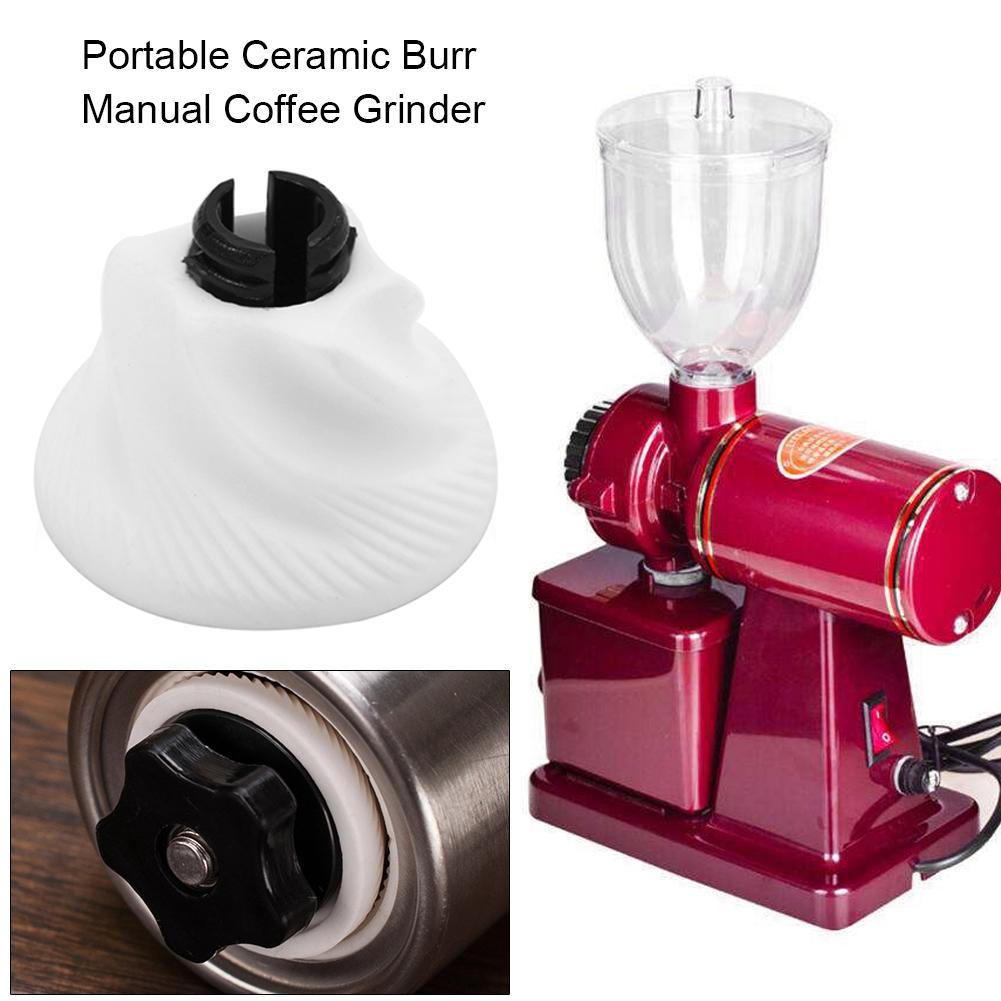 Portable Ceramic Burr Manual Coffee Grinder Core for Home Office Hand Crank Bean Mill Accessories