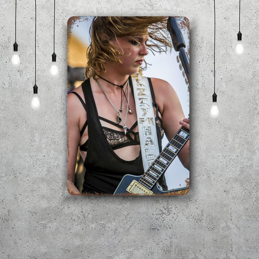 Halestorm Classic Poster Rusty Metal Plaque Retro Decorative Plate Bar Man Cave Garage Club Metal Sign Wall Decoration