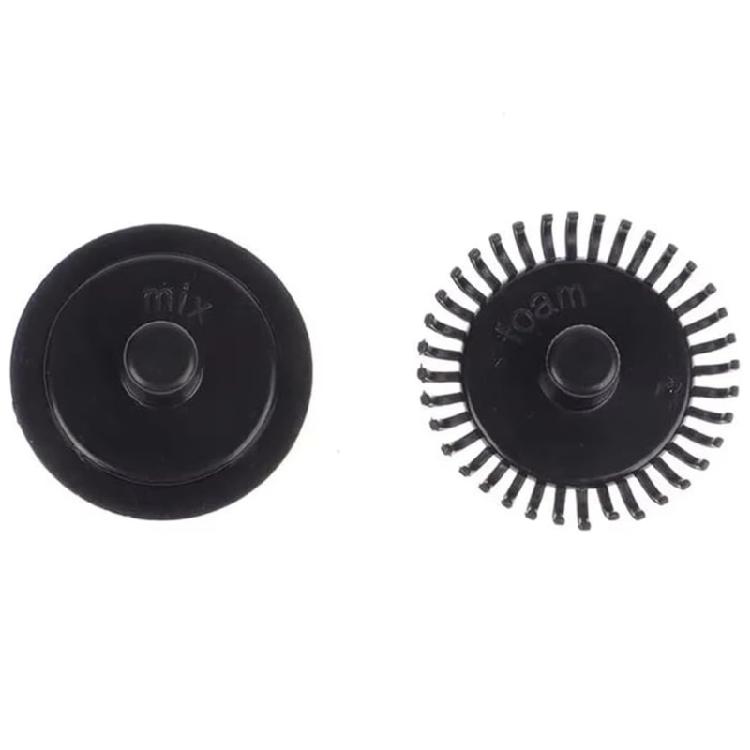 1set Automatic Milk Frother Steamer Whisks Swivel Heads Replacement Milk Frother Accessory Stirring Head Enduring