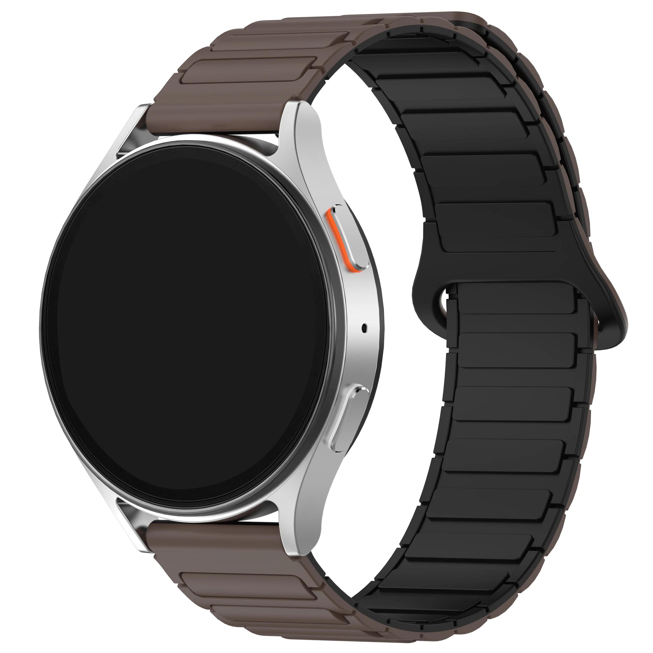 

Для Huawei Watch GT 6 Pro Магнітний Ремінець Силіконовий 20 22мм Ремінець Годинника 5 4 Pro/GT6 5 4 3 2 46мм/GT3 2 42мм Чоловічий Жіночий Браслет Ремінь 1PCS 22MM