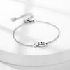 Popular Jewelry European and American Stainless Steel Cat's Paw Dog's Paw Bracelet, Hollowed Out Personalized Jewelry Women