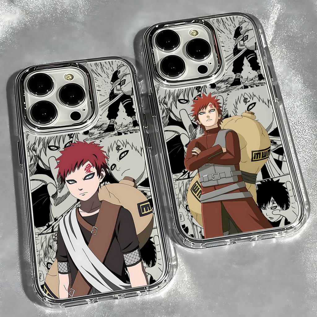 Anime Narutos Gaaras Phone Case for Samsung Galaxy S26 S25 S24 S23 S22 S21 S20 Note20 FE Ultra Edge Plus 4G 5G Clear