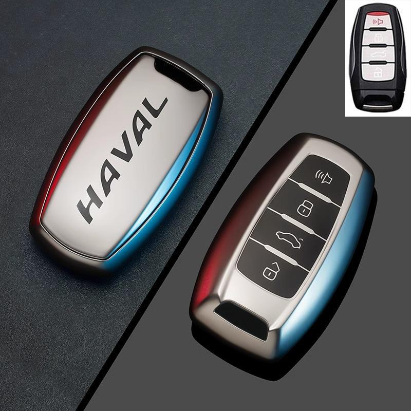 Haval H6 Key Cover for Third Gen M6 Plus, F7, H9, H2S Shell, Raptor Buckle Bag - National Tide Version.