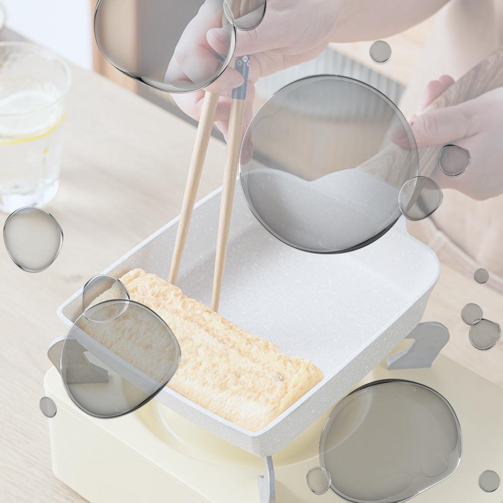 

Nonstick Flat Pan for Home Kitchen Omelette Pan with Heat-Resistant Handle Tamagoyaki Cooker for Gas Stove Induction Cookware China Mainland