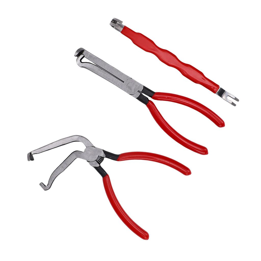 3PCS Electrical Disconnect Pliers Carbon Steel Automotive Electrical Terminal Connector Separator Removal Tool with