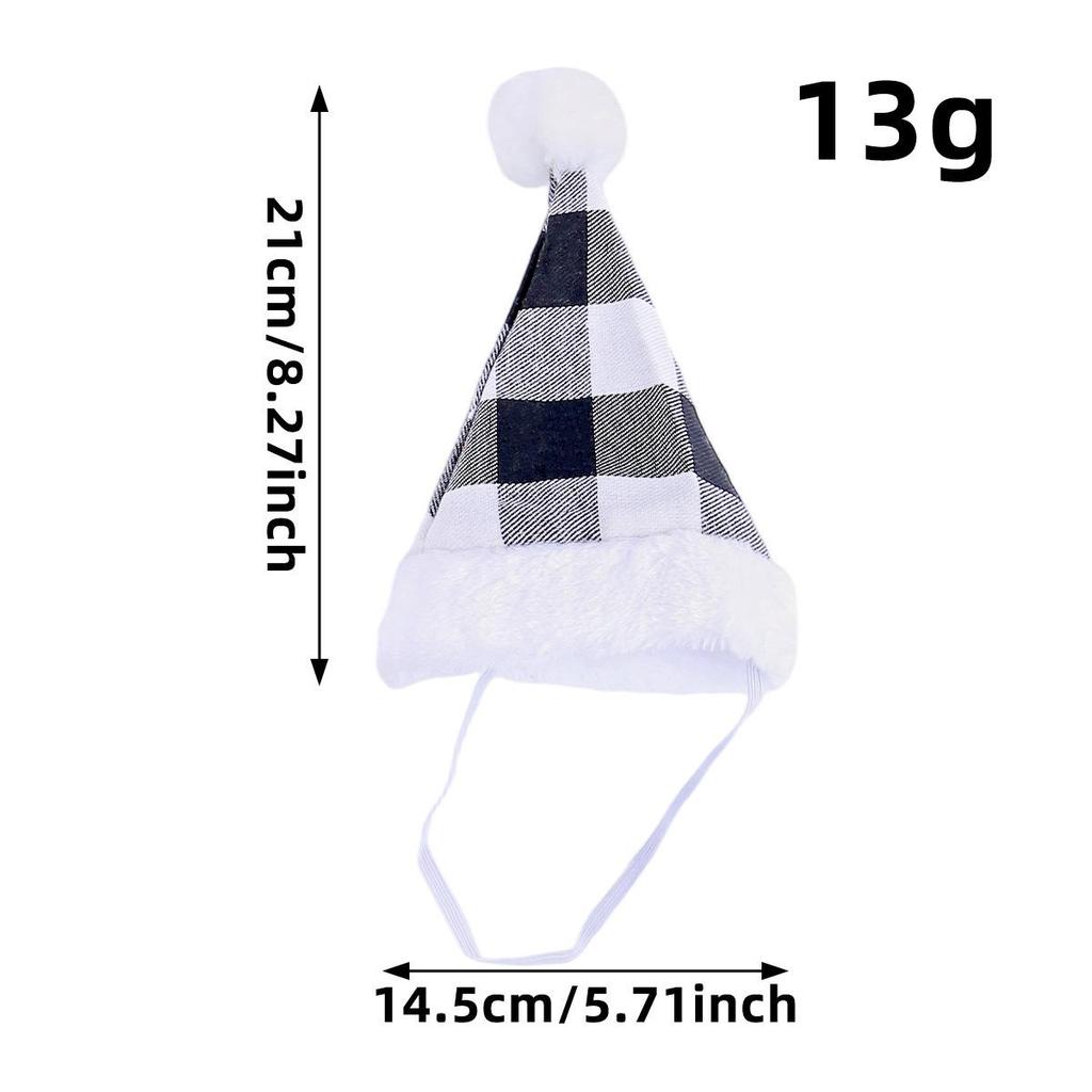 LED Christmas Hat for Adults & Children - Festive Party Decoration with Ornaments
