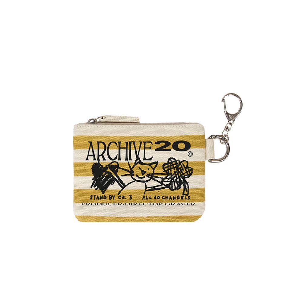 GRAVER [UNISEX]ARCHIVE20 Schlüsselanhänger Kartenetui_2 Farben