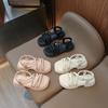 New Summer Korean-style Slip-on Open-toe Soft Sole Beach Sandals for Girls