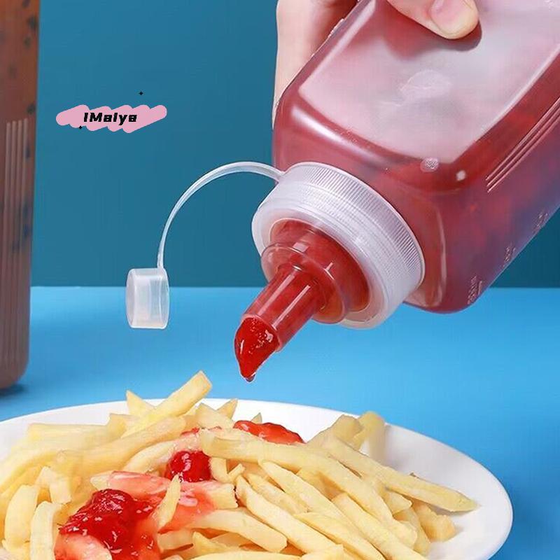 Großmaul-Quetschflaschen 600/800/1000ML Staubdichter Gewürzspender Küchengewürz Olivenölbehälter für Salat