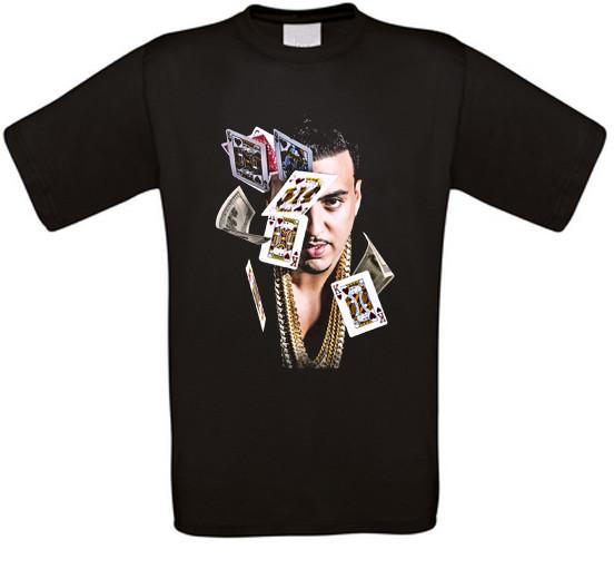 French Montana Rap Hip Hop T-Shirt M